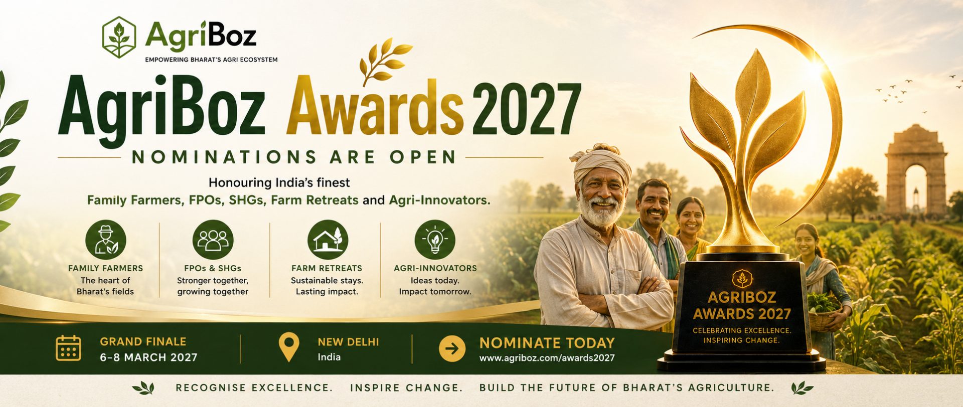 AgriBoz Awards - Agriculture Excellence & Ecosystem Summit 2027