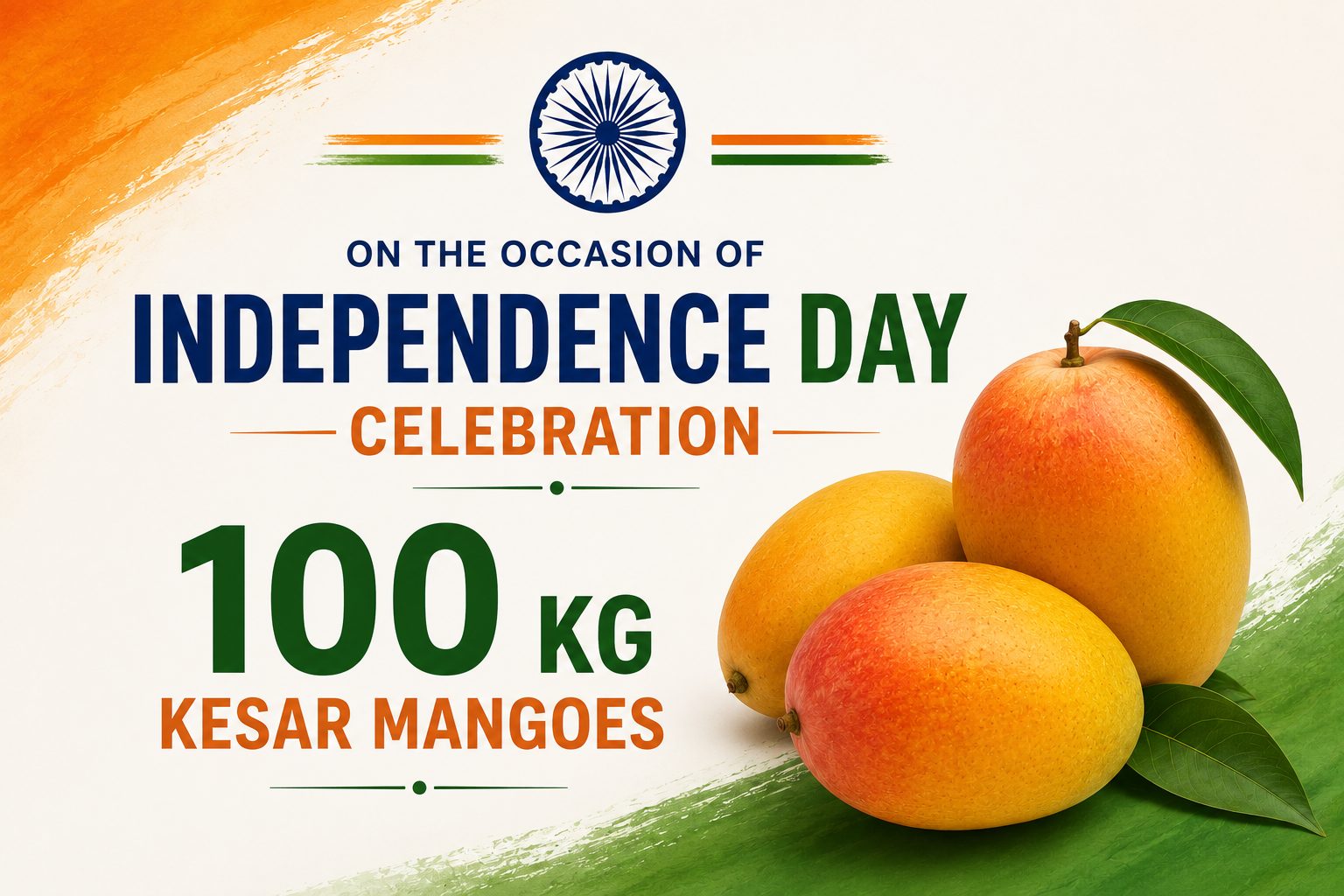 100 KG Kesar Mango